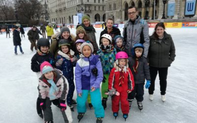 Eislaufen am Rathausplatz